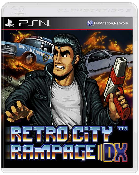 Retro City Rampage DX box art for Playstation 3